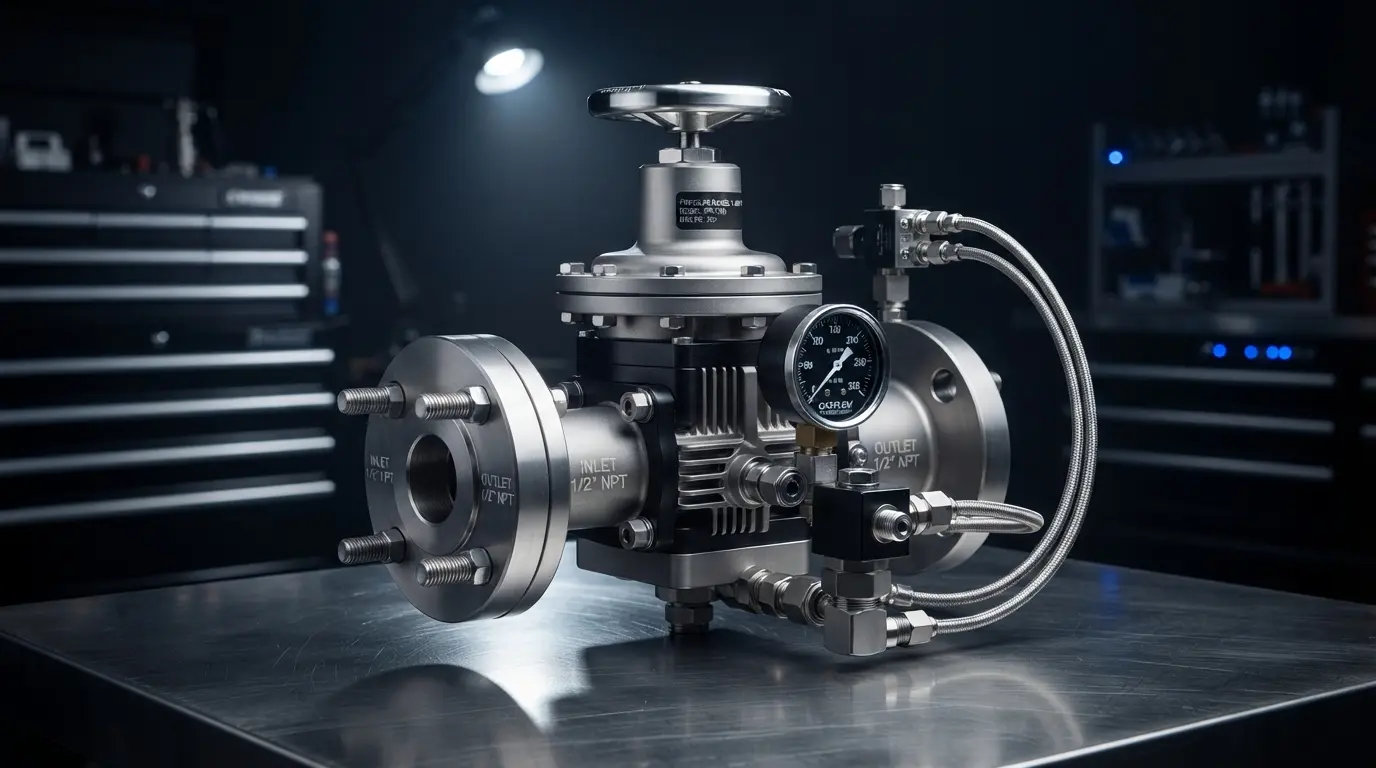 Industrial Fuel Pressure Regulators | Mega Solutions UAE