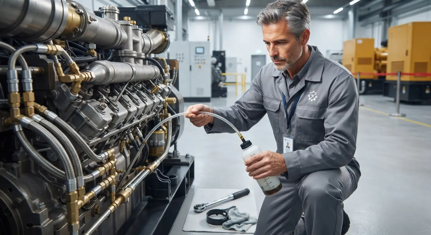 Industrial Gas Generator Oil Change Intervals & Best Practices
