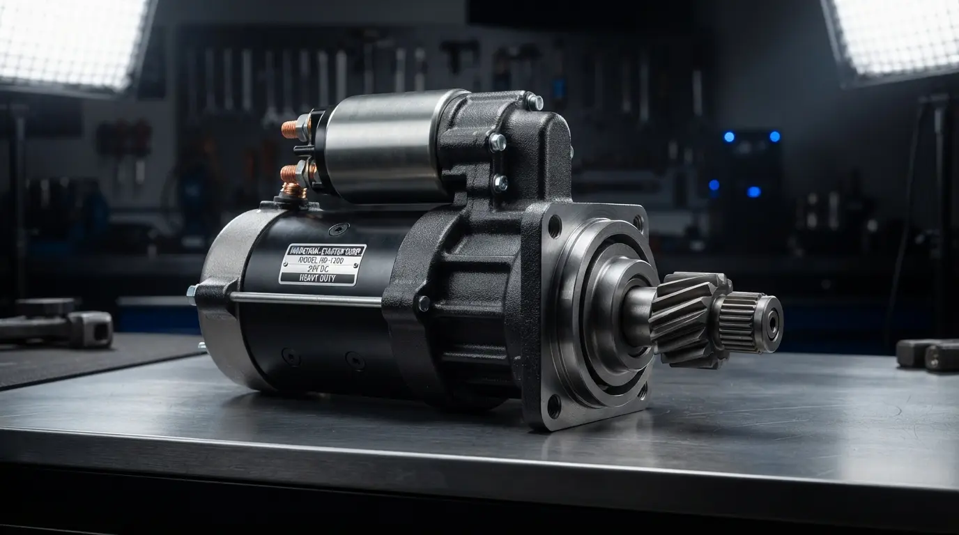 Instant Cranking Power: Heavy-Duty Starter Motors